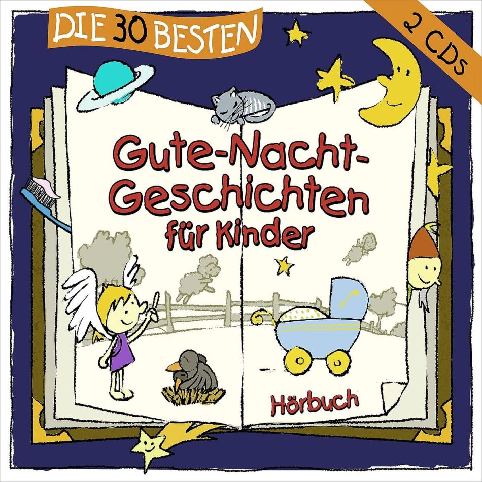 Die 30 Besten Gute-Nacht-Geschichten Fur Kinder 2 CDs