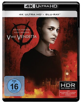 V wie Vendetta (2005) (4K Ultra HD + Blu-ray)