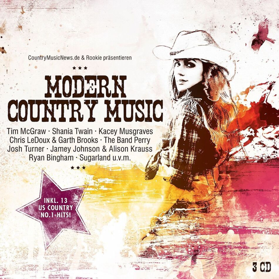 Modern Country Music 3 CDs