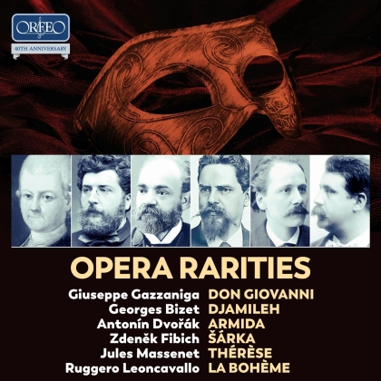 Giuseppe Gazzaniga (1743-1818), Georges Bizet (1838-1875), Antonin Dvorák (1841-1904), Zdenek Fibich (1850-1900), Jules Massenet (1842-1912), … - Opera Rarities - Don Giovanni, Djamileh, Armida - Sarka, Thérèse, La Boème (10 CDs)