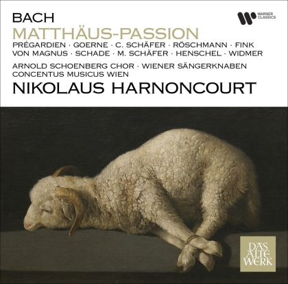 Concentus Musicus Wien, Johann Sebastian Bach (1685-1750) & Nikolaus Harnoncourt - Matth&auml;us-Passion (2021 Reissue, 3 CDs)