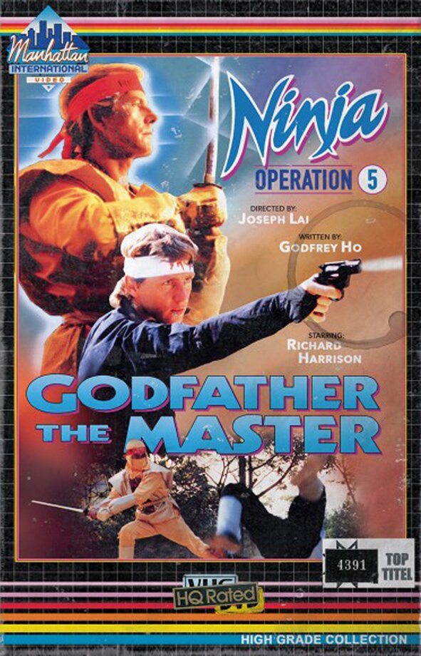 Ninja Operation 5 - Godfather the Master (1988) High Grade Collection, Grosse Hartbox, 2 DVDs