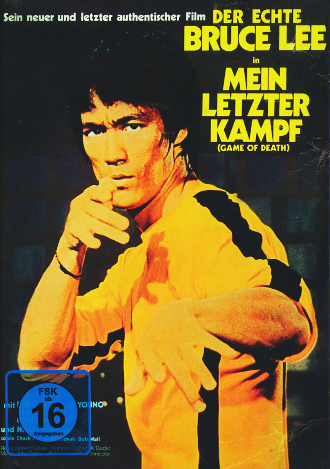 Mein letzter Kampf (1978) Bruce Lee Collection, Limited Edition, Mediabook, Blu-ray + DVD