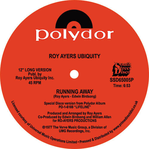 Roy Ayers - Running Away / Love Will Bring Us Back Together 12" Maxi