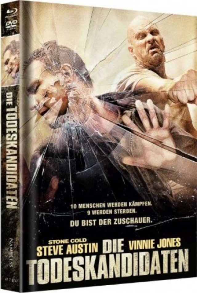 Die Todeskandidaten (2007) Cover C, Limited Edition, Mediabook, Uncut, Blu-ray + DVD