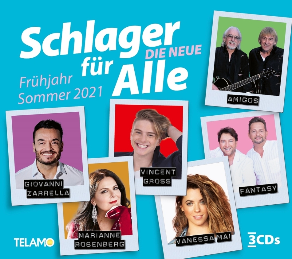 Schlager für Alle-Die Neue:Frühjahr/Sommer 2021 3 CD