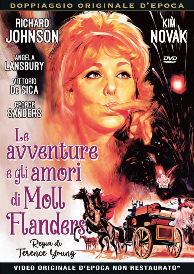 Le avventure e gli amori di Moll Flanders (1965) Rare Movies Collection, Doppiaggio Originale D'epoca