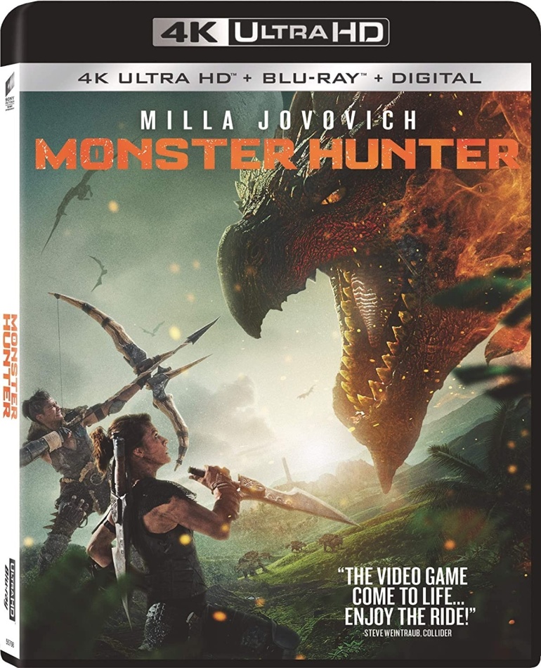 Monster Hunter (2020) 4K Ultra HD + Blu-ray