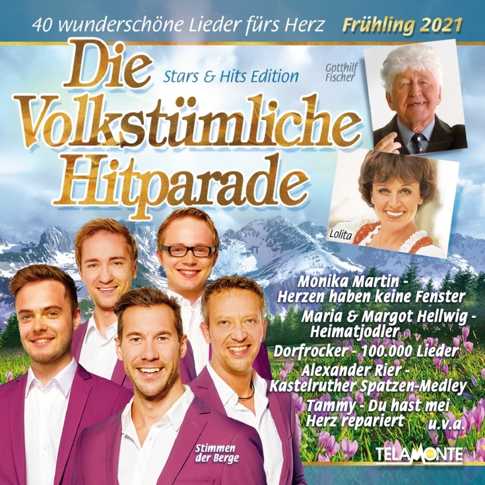 Die Volkstümliche Hitparade (Frühling 2021) 2 CDs