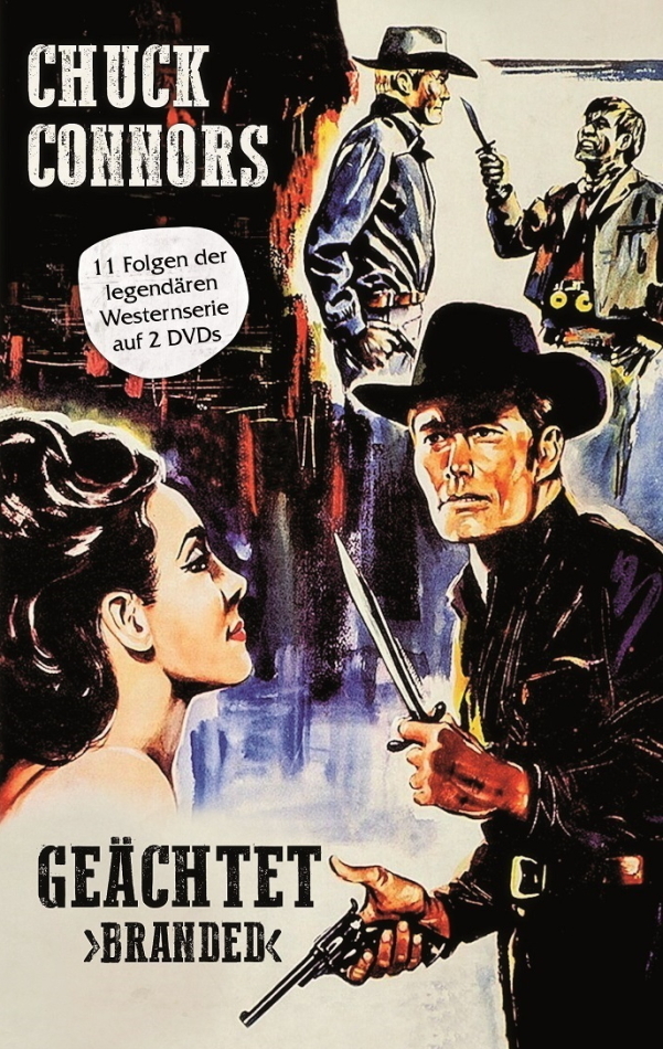 Geächtet - Branded - 11 Folgen der legendären Westernserie Grosse Hartbox, Édition Limitée, 2 DVD