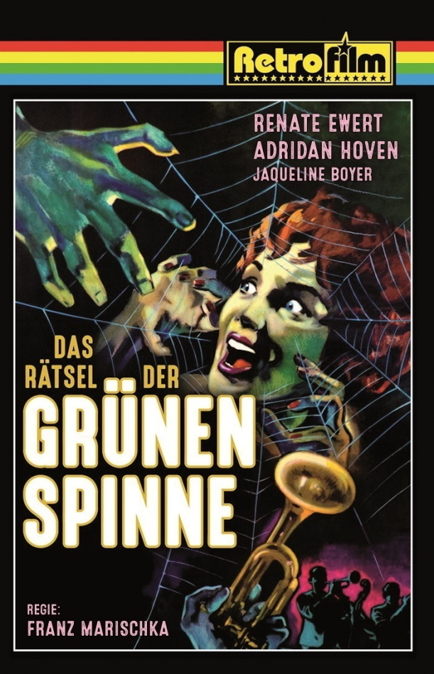 Das Rätsel der grünen Spinne (1960) Grosse Hartbox, Édition Limitée