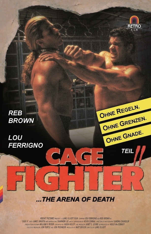 Cage Fighter 2 (1994) Grosse Hartbox, Limited Edition