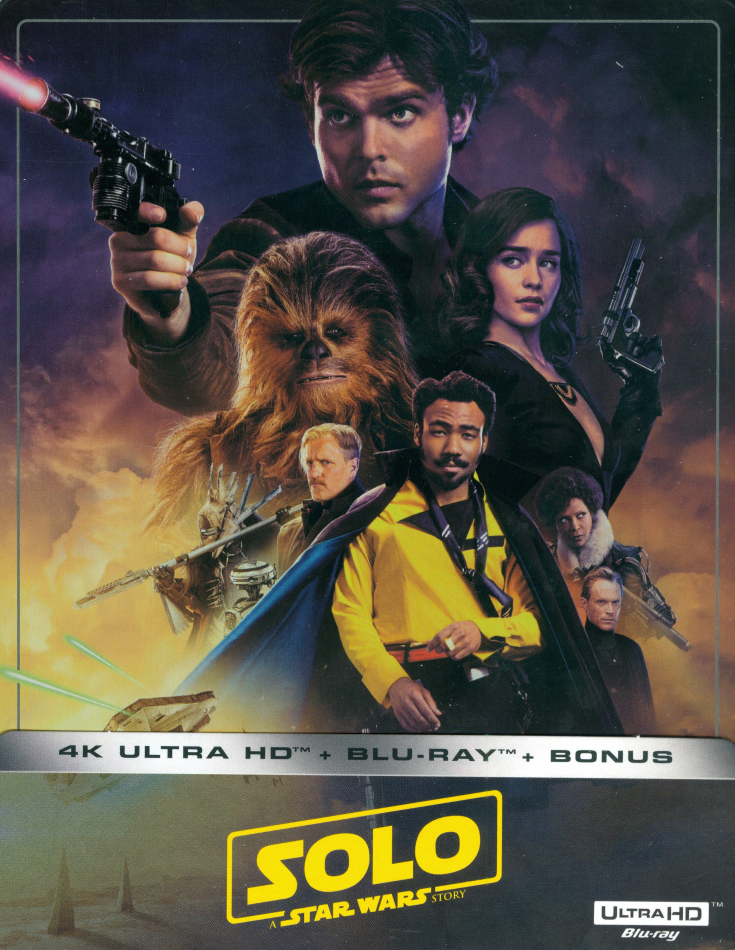 Solo - A Star Wars Story (2018) Limited Edition, Steelbook, 4K Ultra HD + 2 Blu-rays