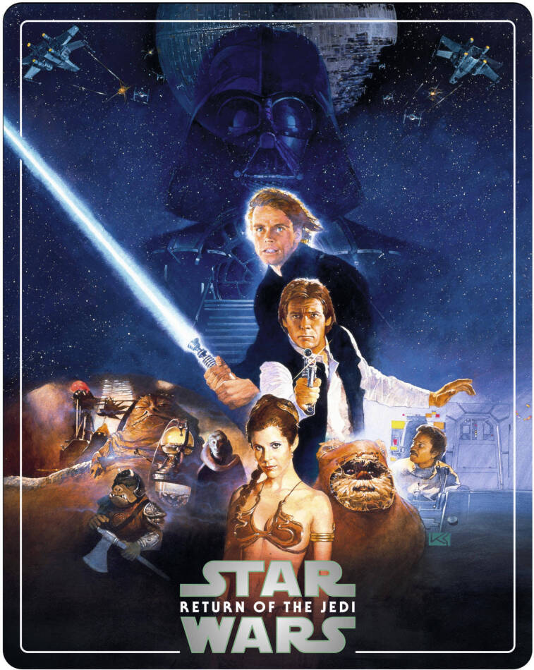 Star Wars - Episode 6 - Le retour du Jedi / Return of the Jedi (1983) Édition Limitée, Steelbook, 4K Ultra HD + 2 Blu-ray