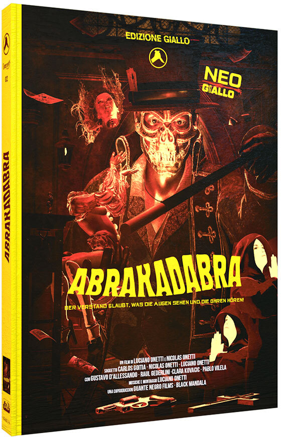 Abrakadabra (2018) Edizione Giallo, Cover B, Limited Edition, Mediabook, Blu-ray + DVD + CD