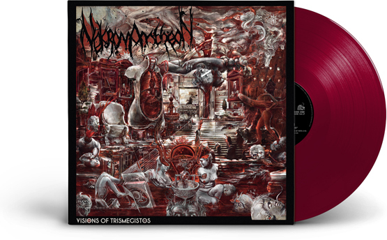 Nekromantheon - The Visions Of Trismegistos Oxblood Vinyl, LP