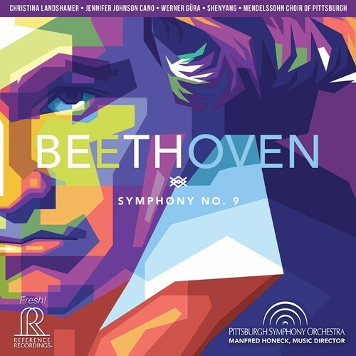 Pittsburgh Symphony Orchestra, Ludwig van Beethoven (1770-1827), Manfred Honeck & Christina Landshamer - Symphony 9 Hybrid SACD
