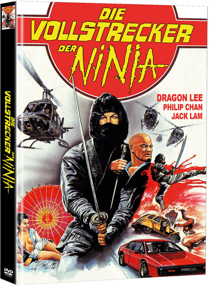 Die Vollstrecker der Ninja (1982) Cover A, Limited Edition, Mediabook, 2 DVDs