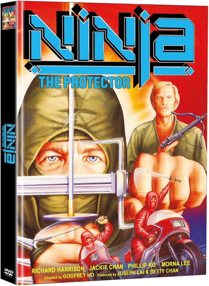 Ninja the Protector (1986) Cover C, Limited Edition, Mediabook, 2 DVDs