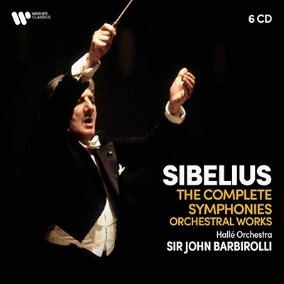 Jean Sibelius (1865-1957), Sir John Barbirolli & Hallé Orchestra - Complete Symphonies 6 CDs
