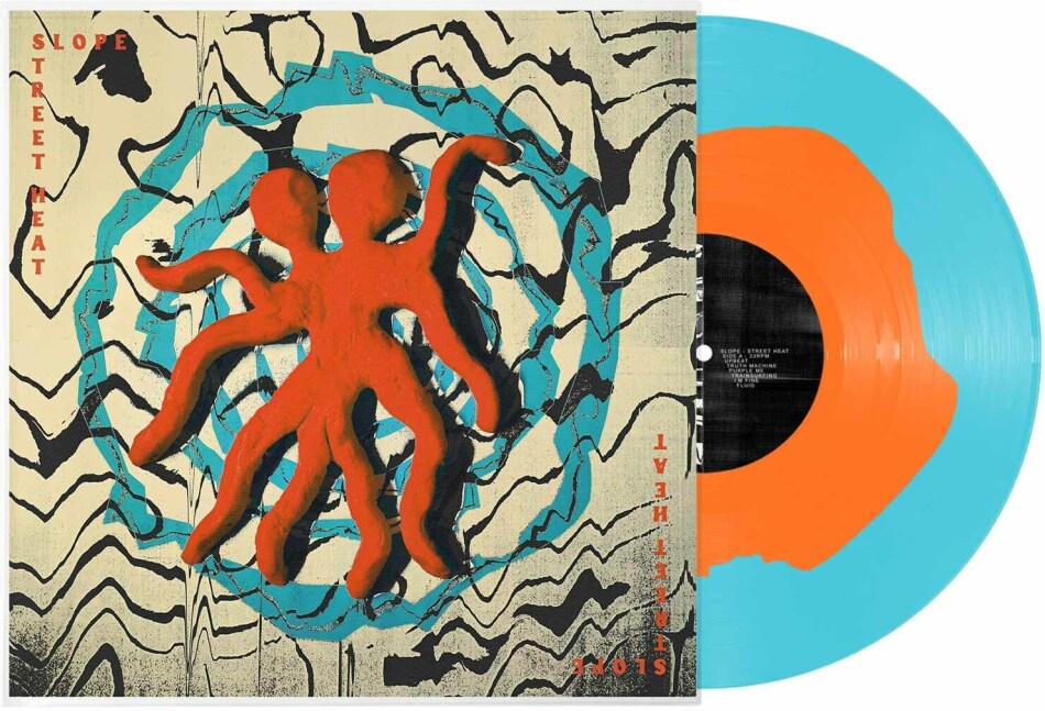 Slope - Street Heat turquoise/orange Vinyl, LP