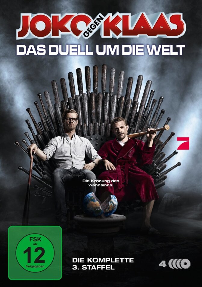 Joko gegen Klaas - Das Duell um die Welt - Staffel 3 4 DVDs