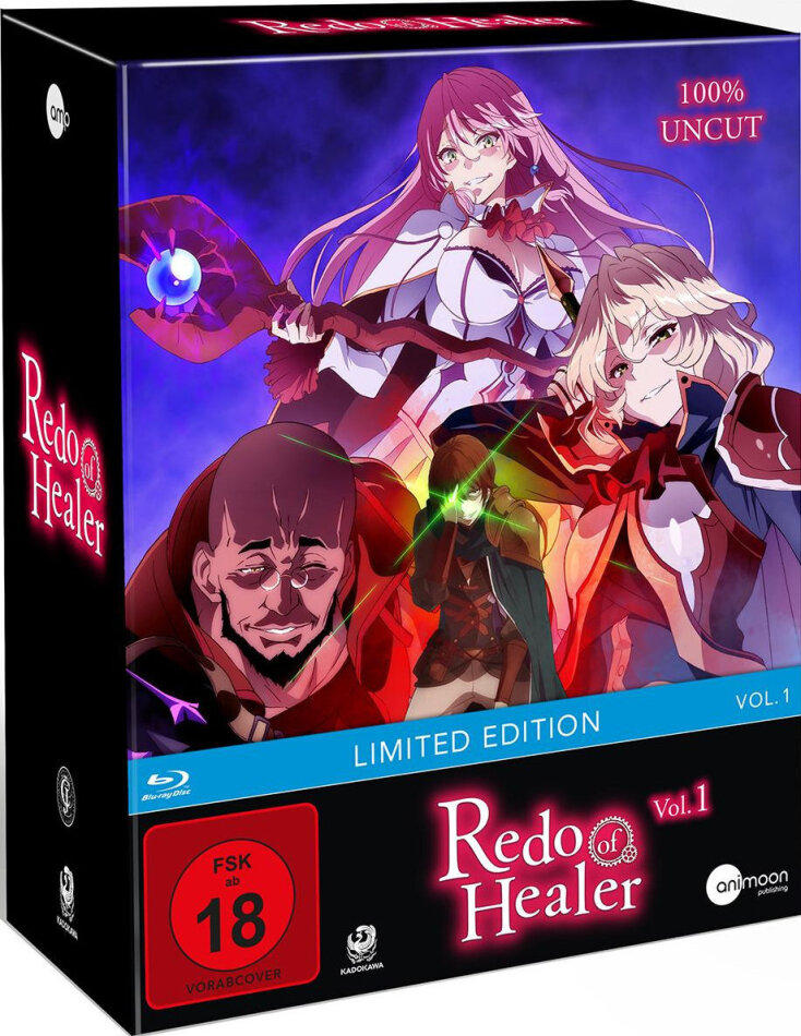 Redo of Healer - Vol. 1 + Sammelschuber, Limited Edition, Mediabook, Uncut