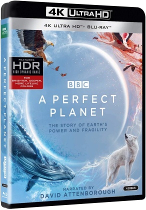 A Perfect Planet (BBC, 2 4K Ultra HDs + 2 Blu-rays)