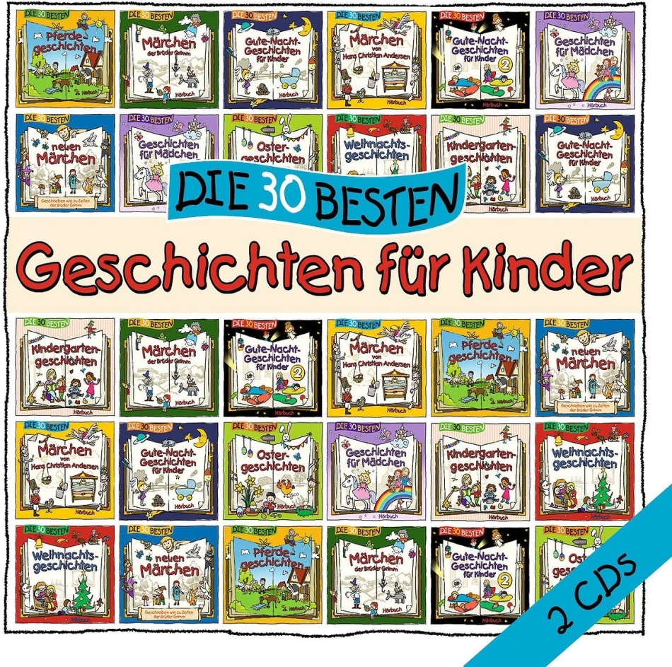 Die 30 Besten Geschichten Für Kinder 2 CDs