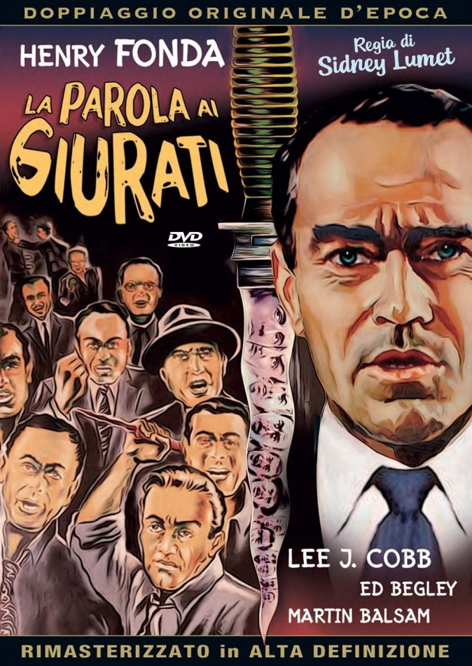 La parola ai giurati (1957) Doppiaggio Originale D'epoca, HD-Remastered, n/b, Riedizione