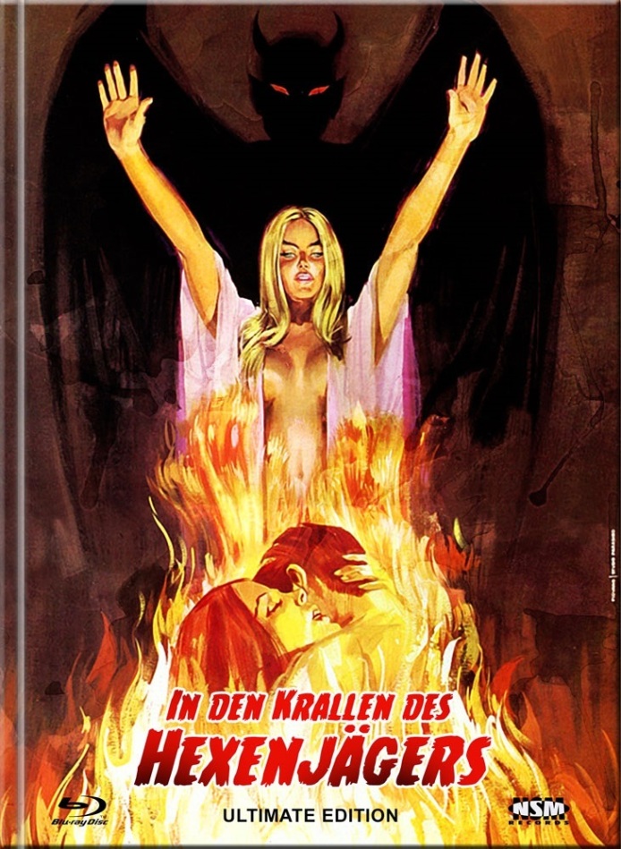 In den Krallen des Hexenjägers (1971) Cover C, Limited Ultimate Edition, Mediabook, 4K Ultra HD + Blu-ray + DVD