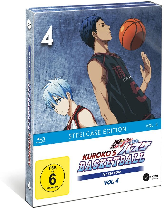 Kuroko's Basketball - Staffel 1 - Vol. 4 Limited Steelcase Edition