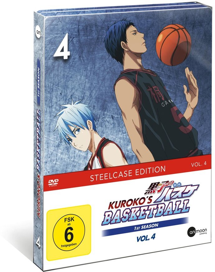 Kuroko's Basketball - Staffel 1 - Vol. 4 Limited Steelcase Edition