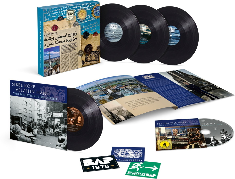 Niedeckens BAP - Alles Fliesst Birthday edition, Limited Edition, 3 LPs + 10" Maxi + DVD