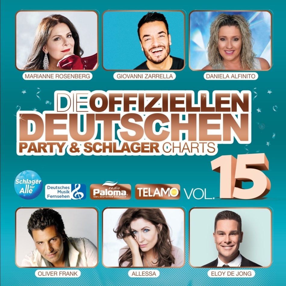 Die offiziellen dt.Party & Schlager Charts Vol.15 2 CDs