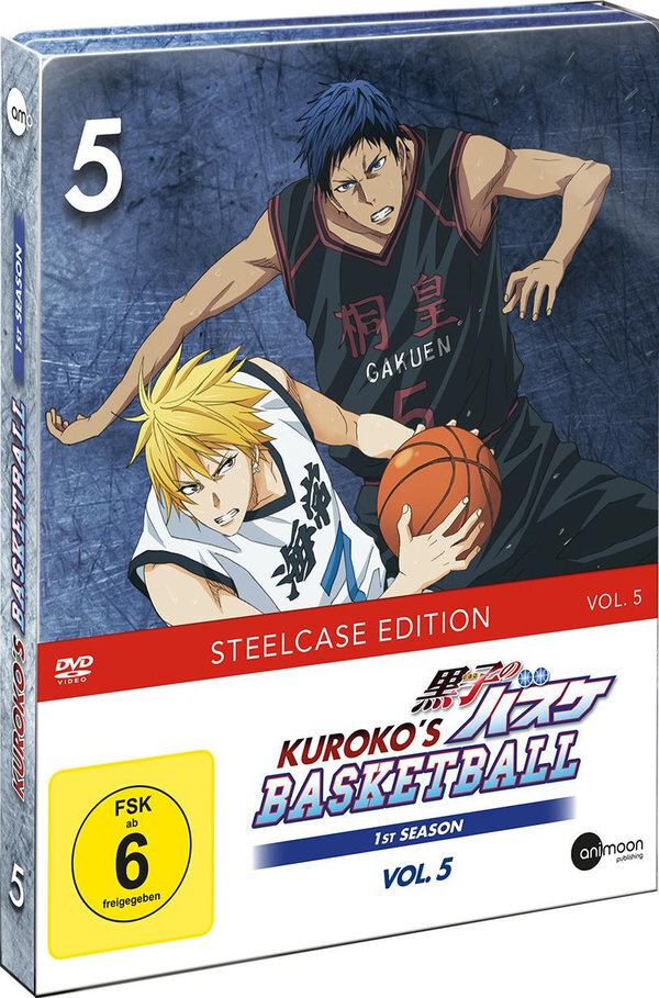 Kuroko's Basketball - Staffel 1 - Vol. 5 Limited Steelcase Edition