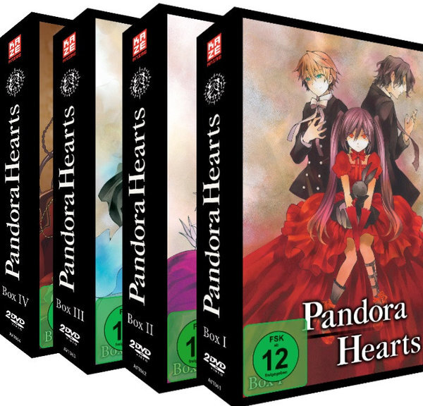 Pandora Hearts Edizione completa, 8 DVD