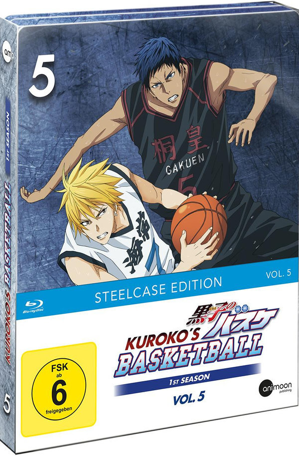 Kuroko's Basketball - Staffel 1 - Vol. 5 Limited Steelcase Edition