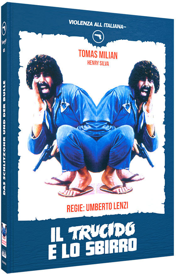 Das Schlitzohr und der Bulle (1976) Cover B, Limited Edition, Mediabook, Blu-ray + DVD