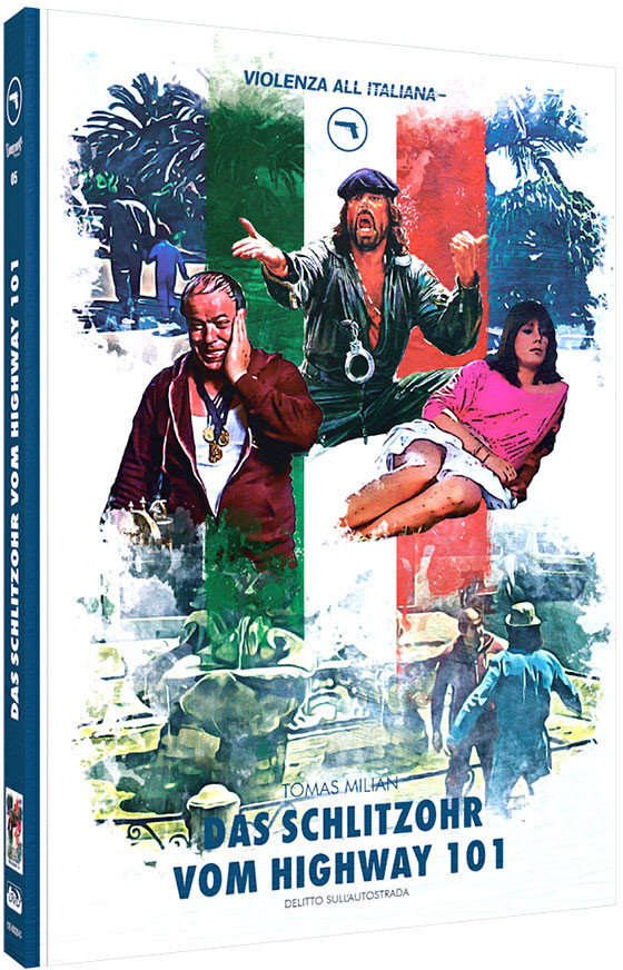Das Schlitzohr vom Highway 101 (1982) Cover C, Limited Edition, Mediabook, Blu-ray + DVD