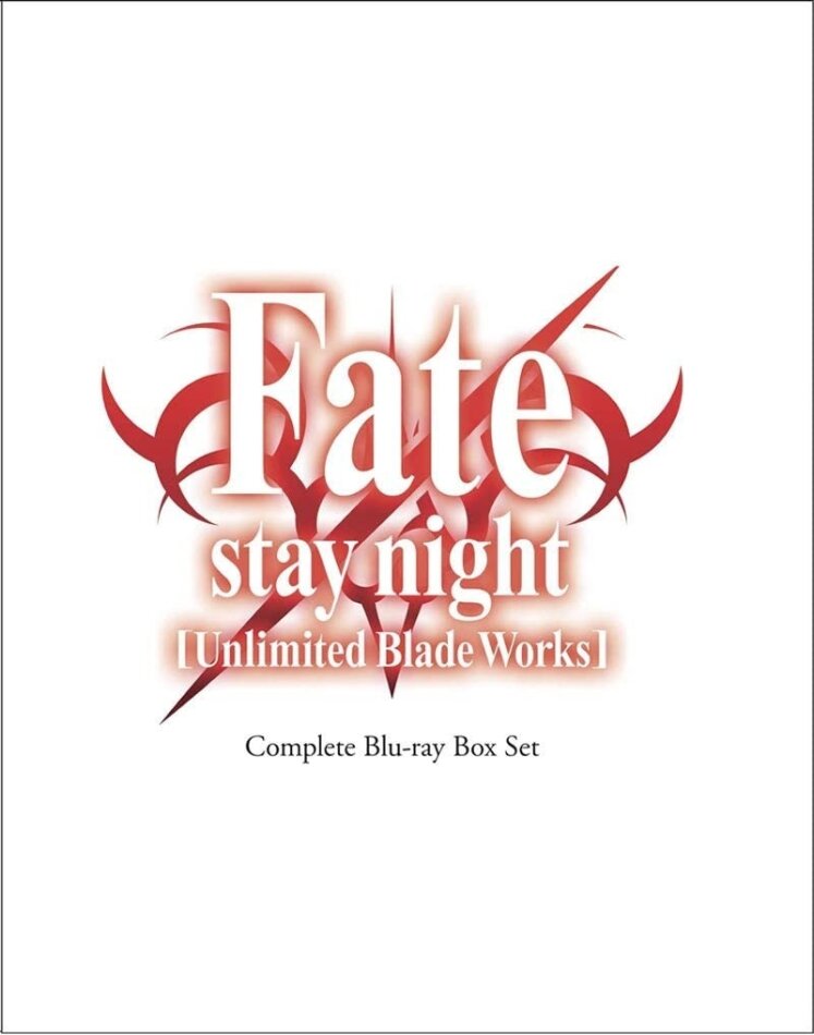 Fate/Stay Night: Unlimited Blade Works - The Complete Series Collector's Edition, 8 Blu-rays