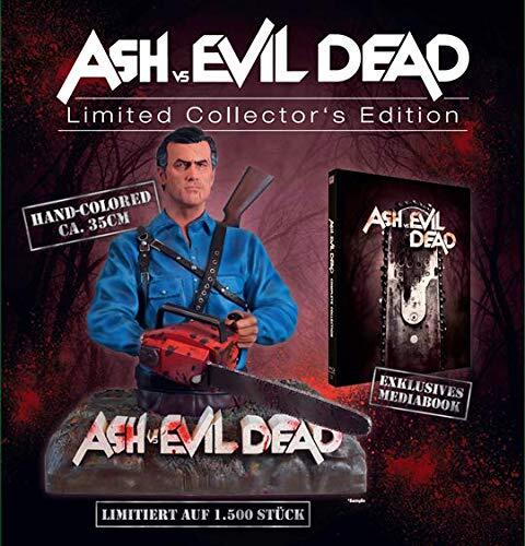Ash vs Evil Dead - Staffel 1 & 2 + Büste, Limited Collector's Edition, Mediabook, 4 Blu-rays