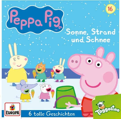 Peppa Pig H&ouml;rspiele - 016/Sonne, Strand und Schnee (und 5 weitere Geschi