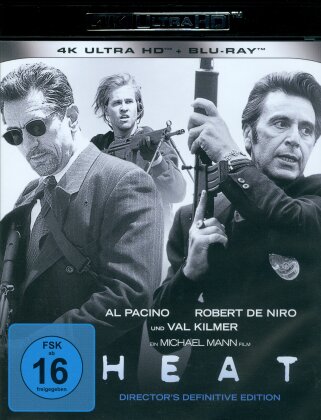 Heat (1995) (Director's Definitive Edition, 4K Ultra HD + Blu-ray)