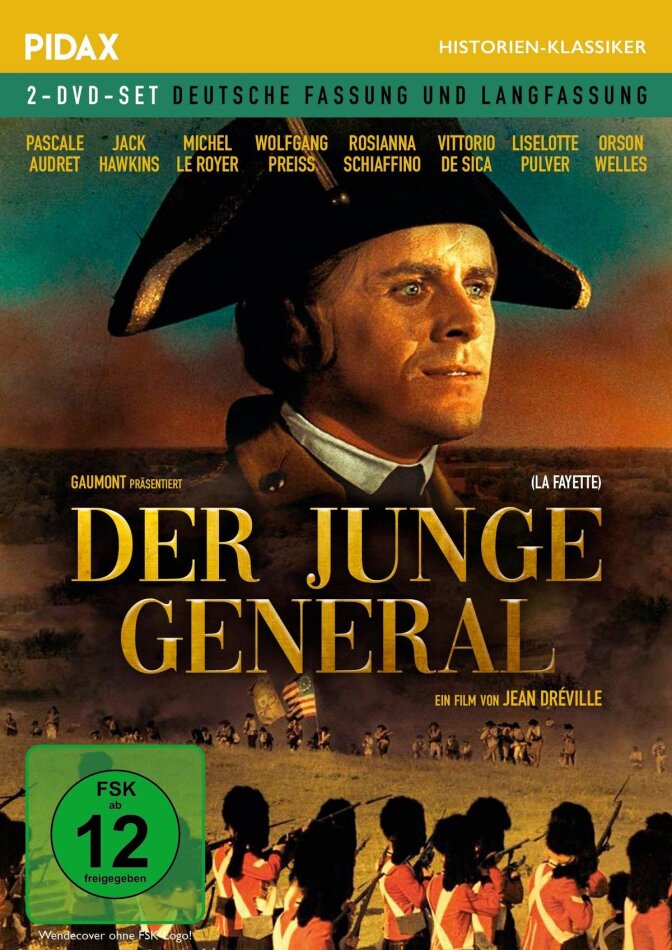Der junge General (1961) Pidax Historien-Klassiker, german edition, Versione Lunga, 2 DVD