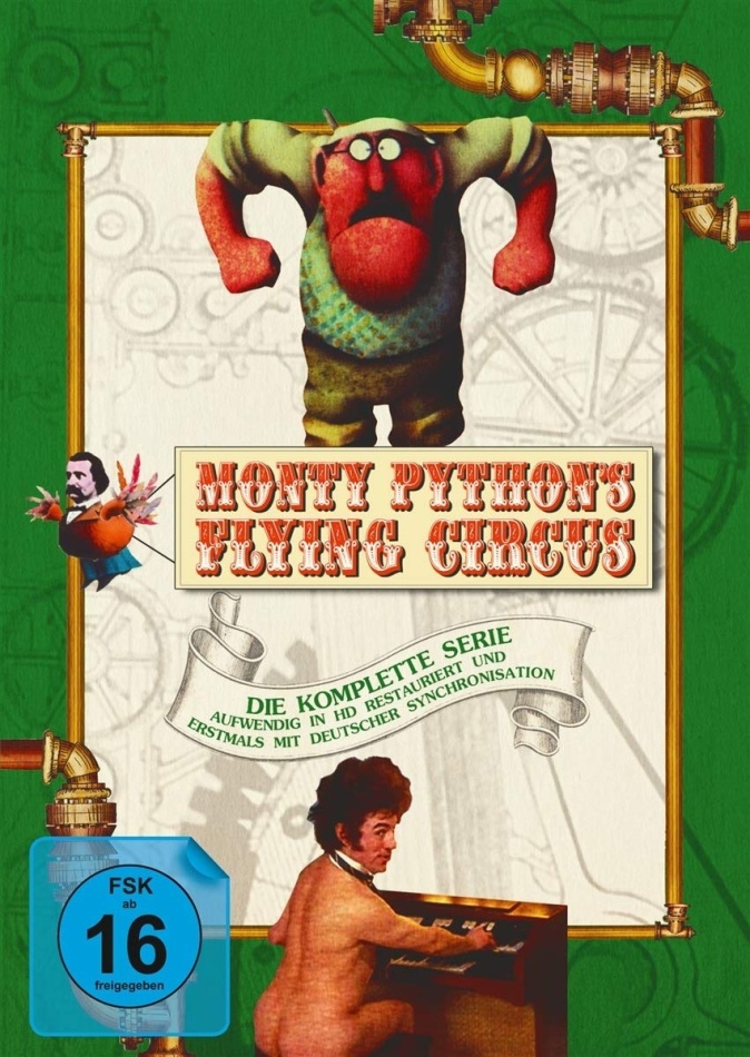 Monty Python's Flying Circus - Die komplette Serie - Staffel 1-4 Version Restaurée, 11 DVD