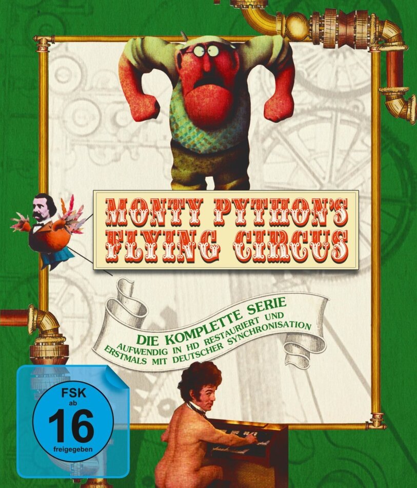 Monty Python's Flying Circus - Die komplette Serie - Staffel 1-4 Version Restaurée, 7 Blu-ray