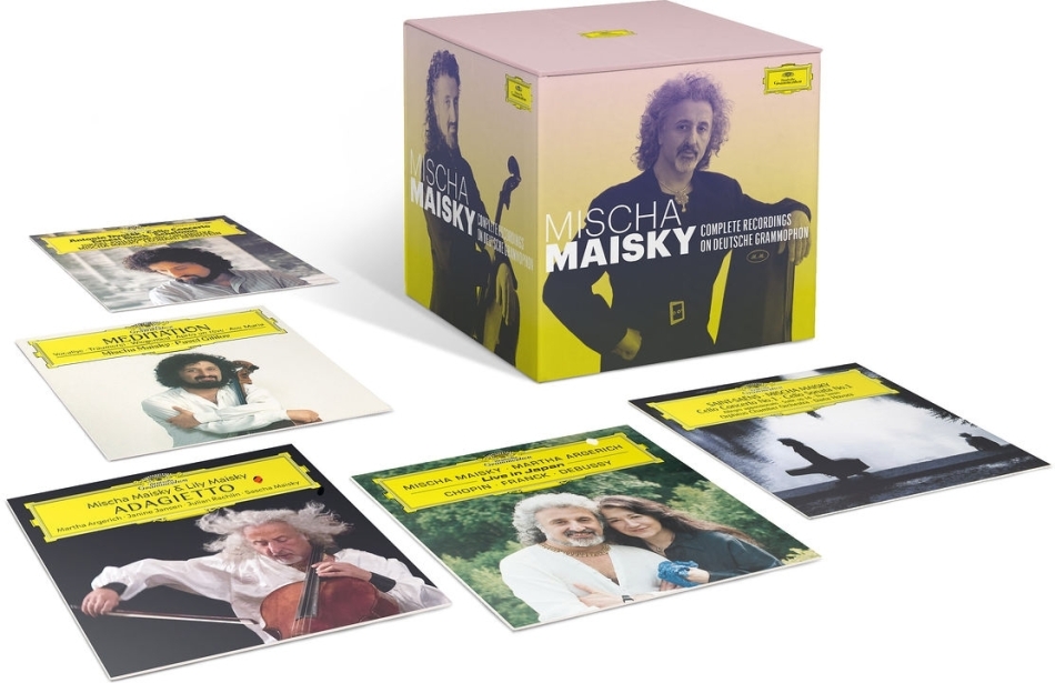 Mischa Maisky - Complete Recordings On Deutsche Grammophon Limited, 44 CDs