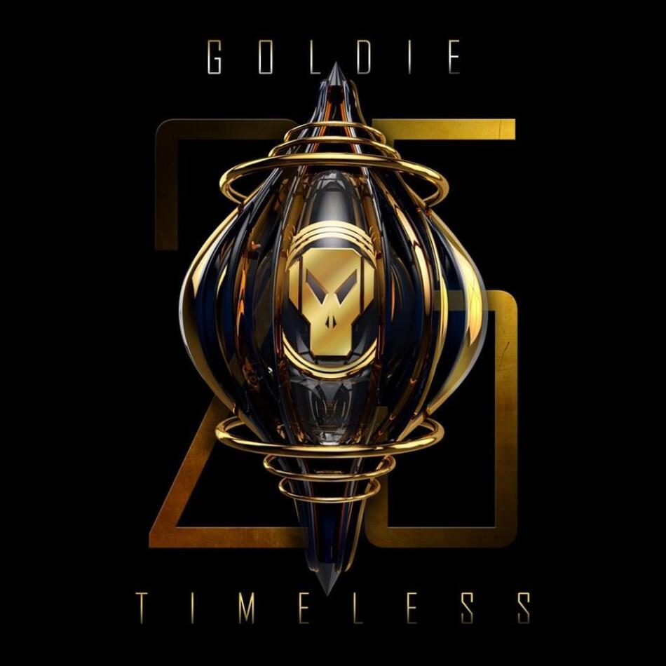Goldie - Timeless 2021 Reissue, 25th Anniversary Edition, Gold Vinyl, 3 LPs
