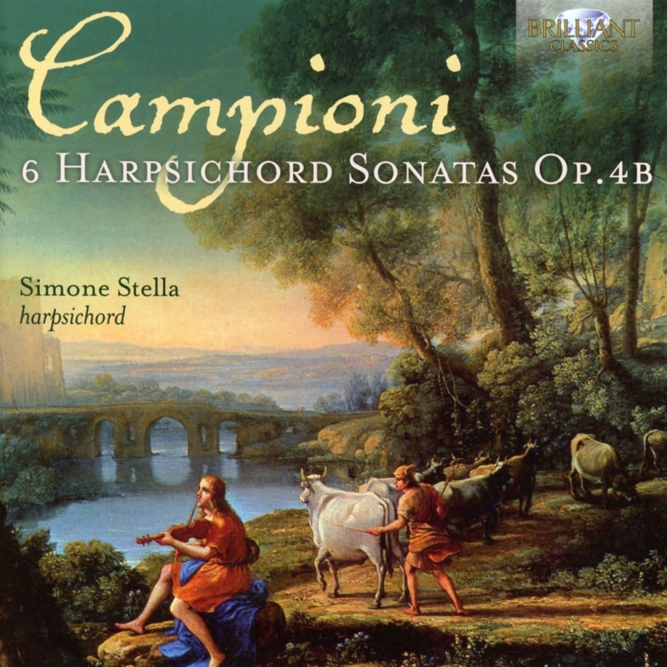 Carlo Antonio Campioni, Valerio Losito & Simone Stella - 6 Harpsichord Sonatas